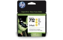 HP 712 - Yellow (29 ml - 3-Pack)