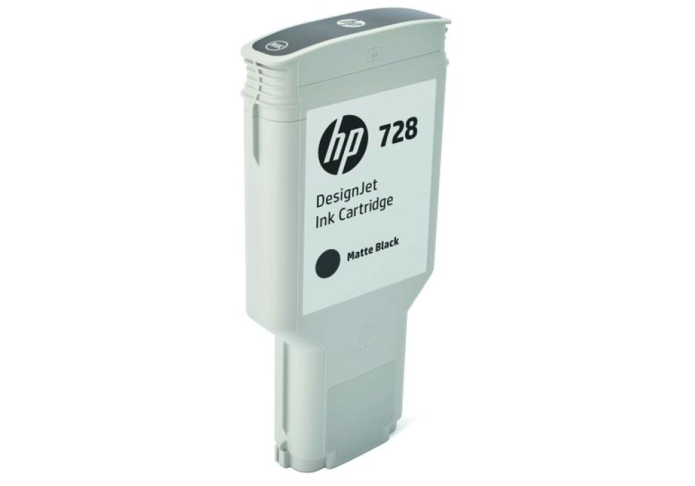 HP 728 (F9J68A) - Noir Mat 300ml