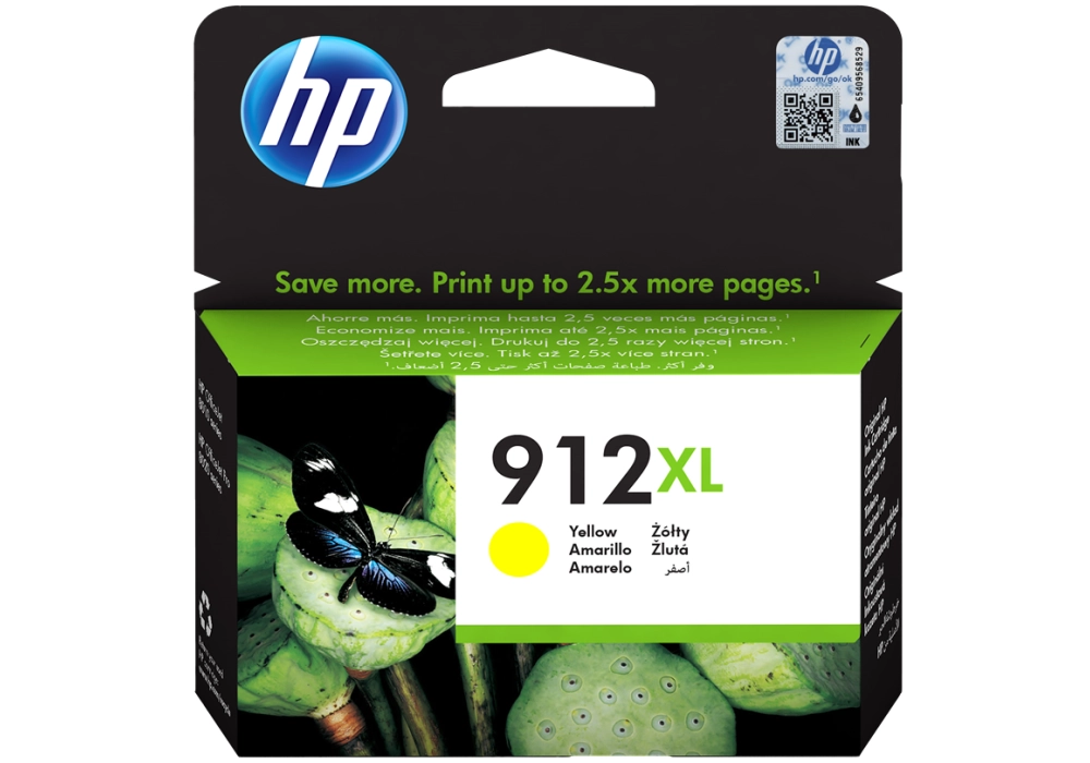 HP 912 XL Inkjet Cartridge - Yellow