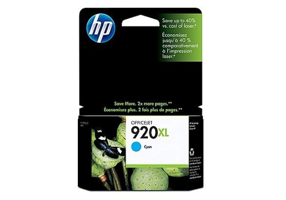 HP 920XL Inkjet Cartridge - Cyan