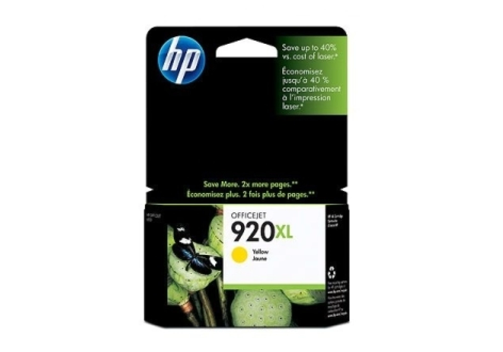 HP 920XL Inkjet Cartridge - Yellow