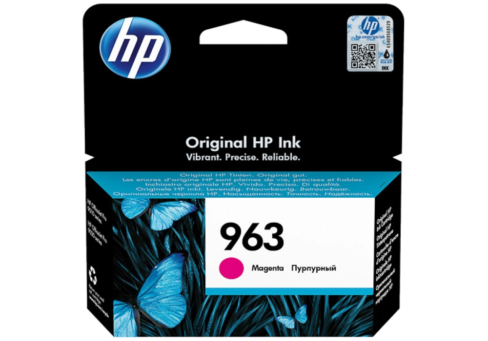 HP 963 Inkjet Cartridge - Magenta