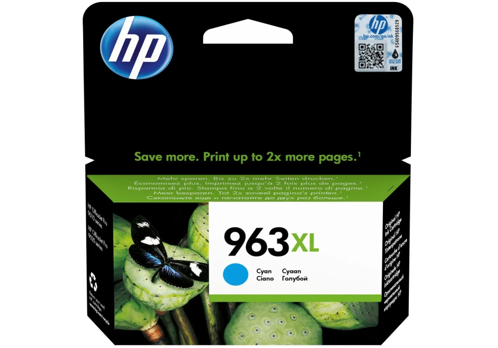 HP 963XL Inkjet Cartridge - Cyan