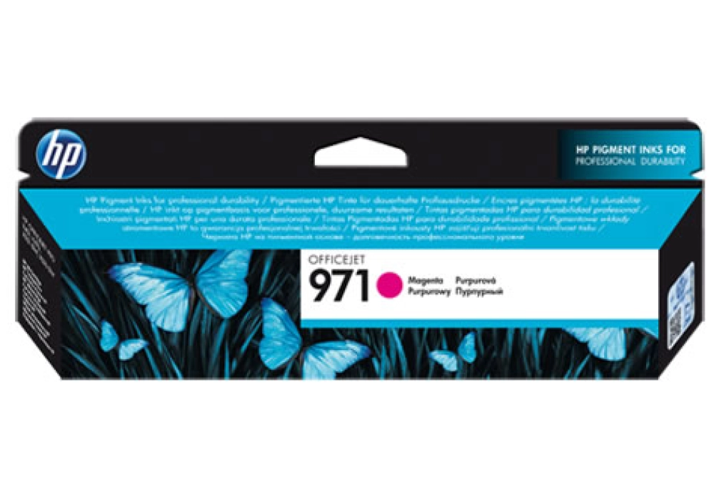 HP 971 Inkjet Cartridge - Magenta