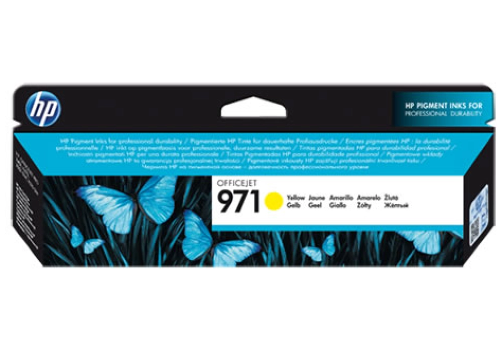 HP 971 Inkjet Cartridge - Yellow