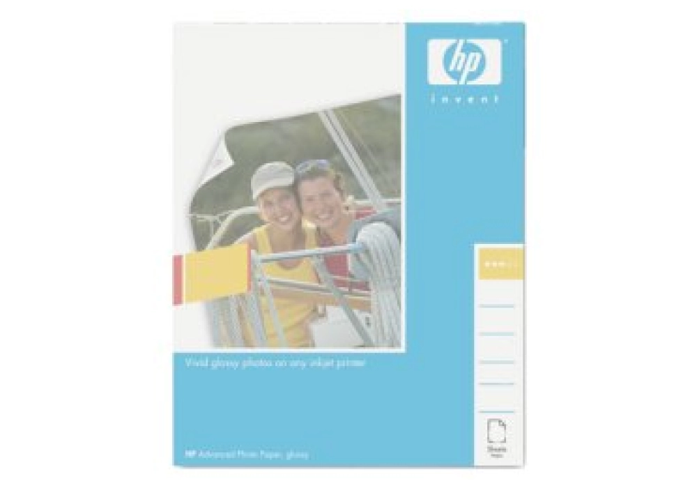 HP Photo Paper - Advanced Glossy - 100x150 mm - 25 Sheets