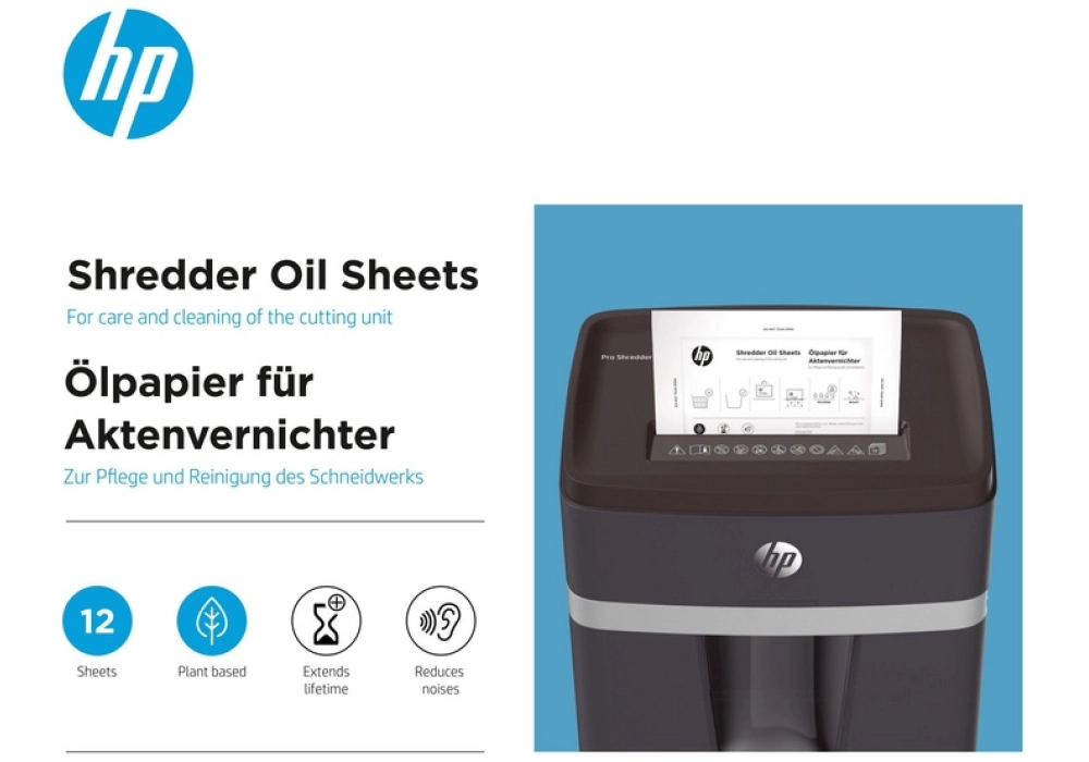 HP Shredder Oil Sheets