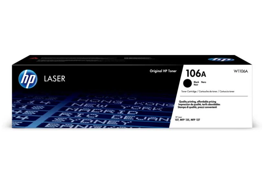 HP Toner 106A noir