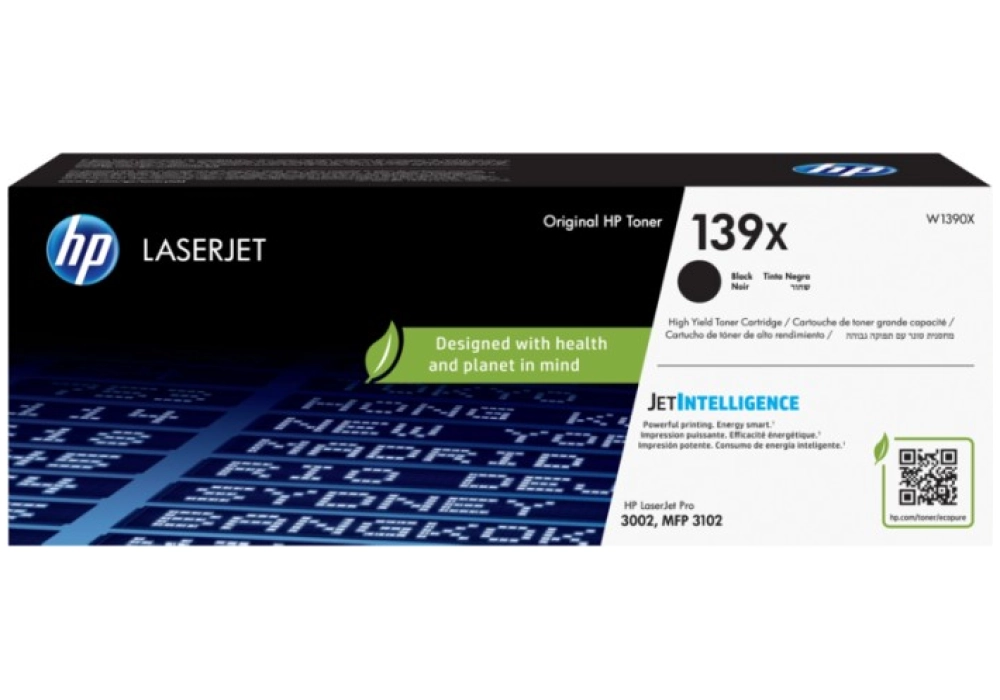 HP Toner 139X - Noir