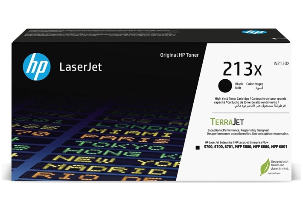 HP Toner 213X Noir