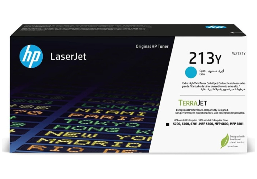 HP Toner 213Y Cyan