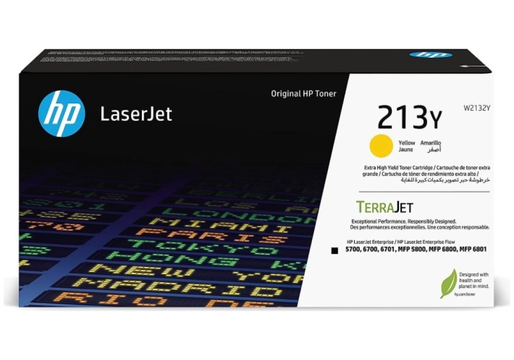 HP Toner 213Y Jaune