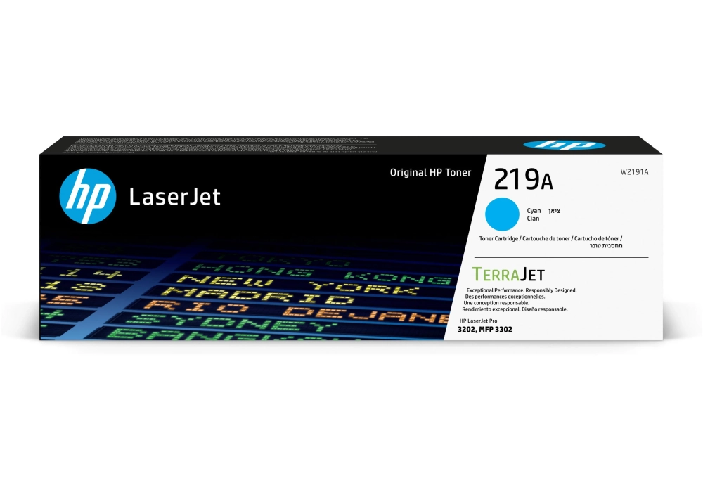 HP Toner 219A (W2191A) Cyan