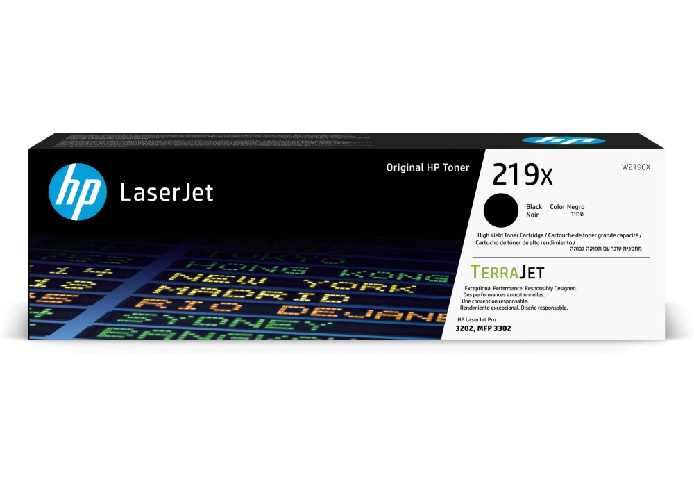 HP Toner 219X (W2190X) noir