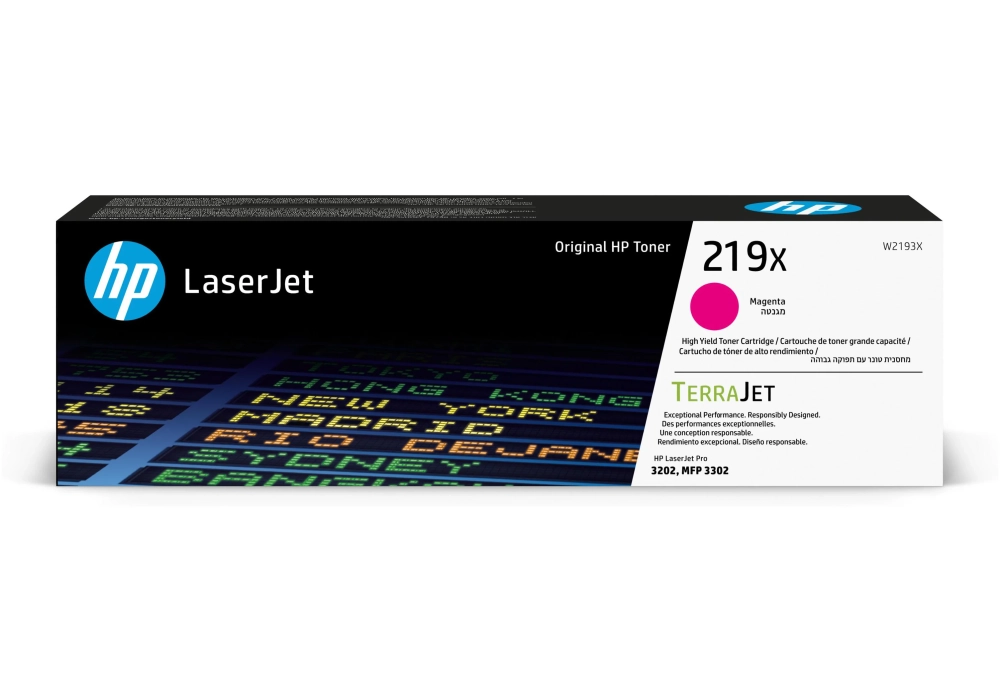 HP Toner 219X (W2193X) Magenta