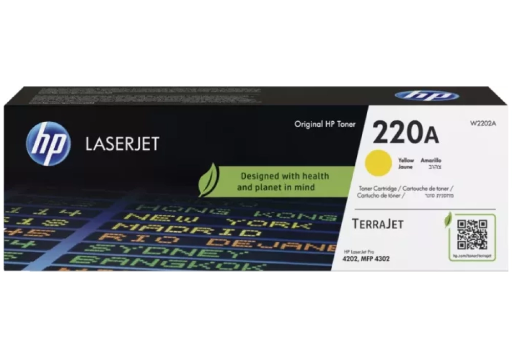 HP Toner 220A Jaune