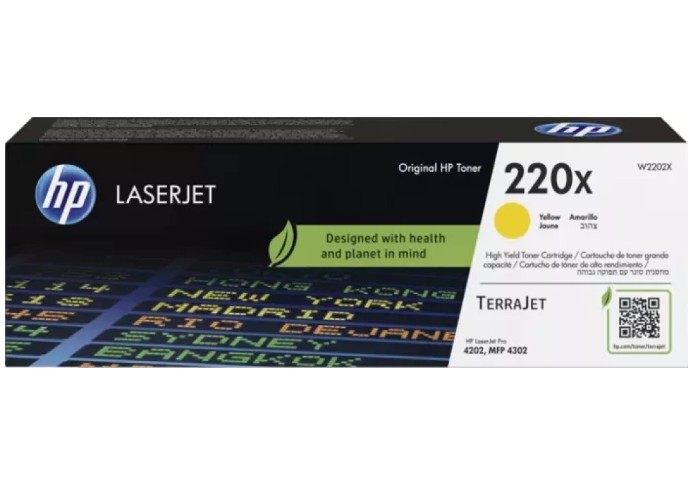 HP Toner 220X Jaune