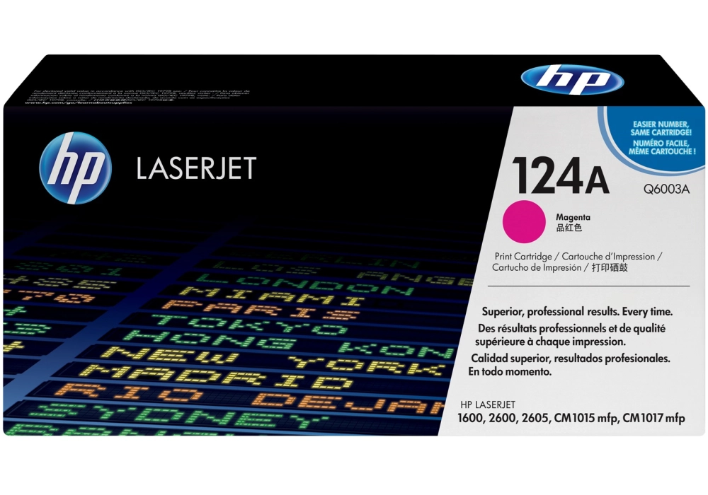 HP Toner Cartridge - 124A - Magenta