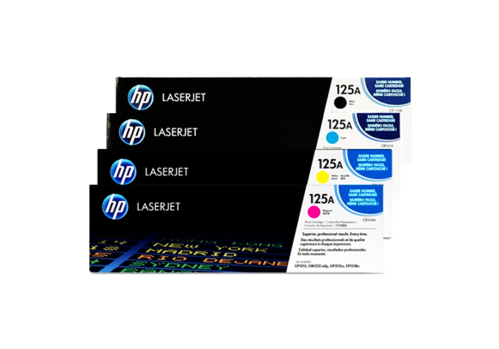 HP Toner Cartridge - 125A - Rainbow kit