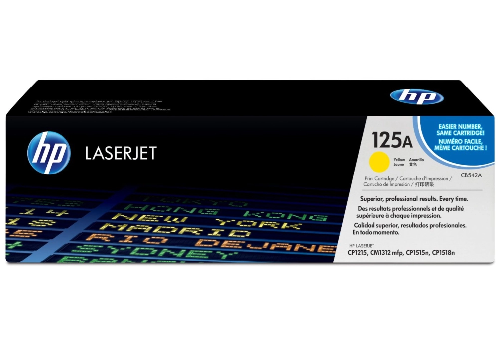 HP Toner Cartridge - 125A - Yellow