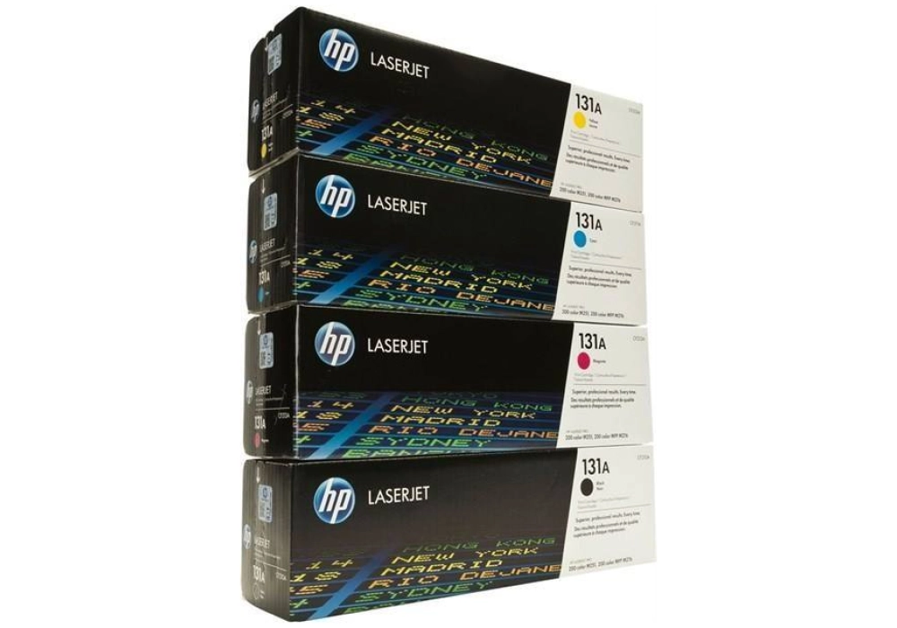 HP Toner Cartridge - 131A - Rainbow kit