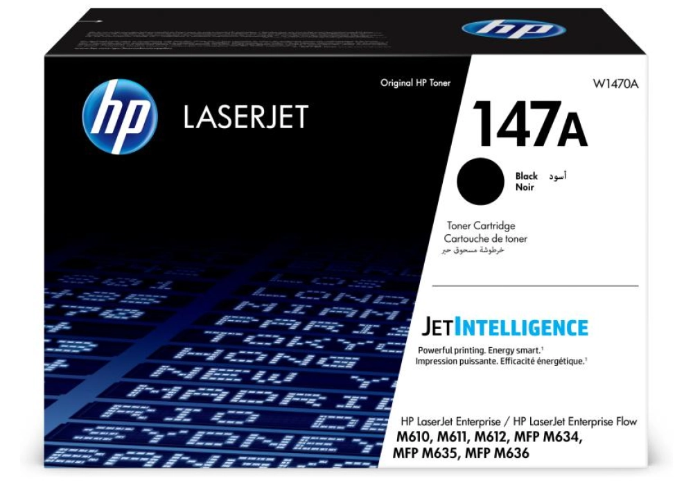 HP Toner Cartridge - 147A - Black