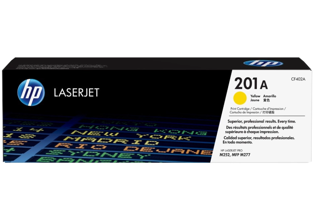 HP Toner Cartridge - 201A - Yellow