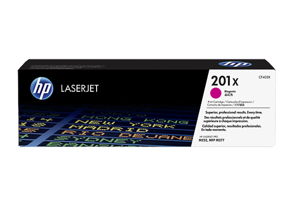 HP Toner Cartridge - 201X - Magenta