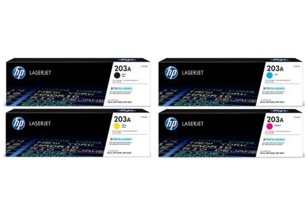 HP Toner Cartridge - 203A - Rainbow kit