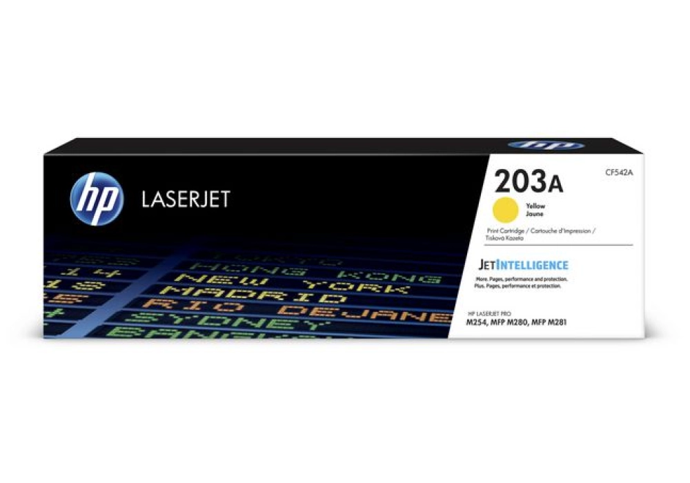 HP Toner Cartridge - 203A - Yellow