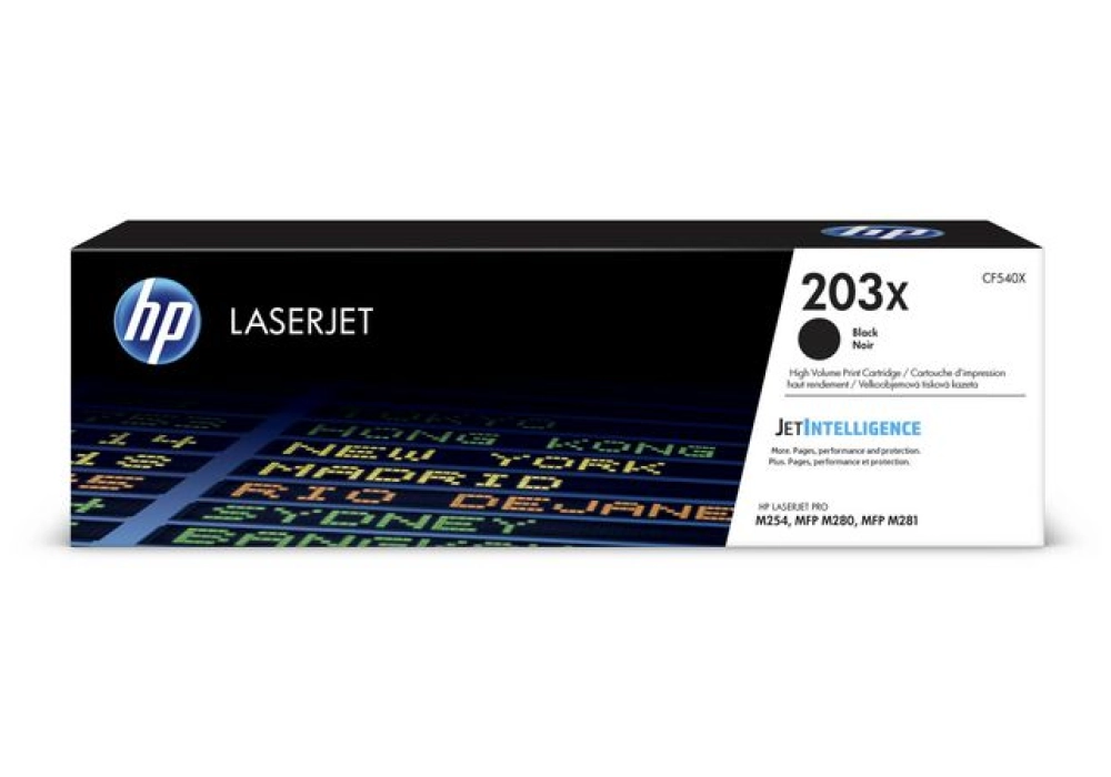 HP Toner Cartridge - 203X - Black