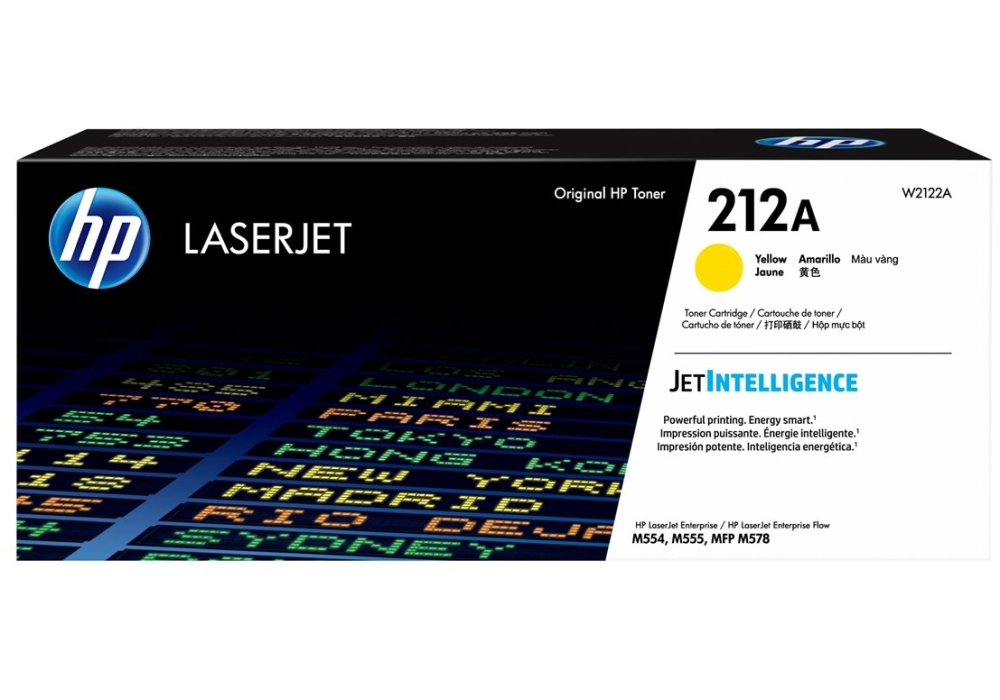 HP Toner Cartridge - 212A - Yellow