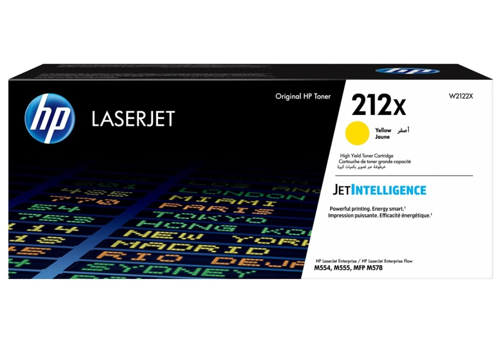 HP Toner Cartridge - 212X - Yellow