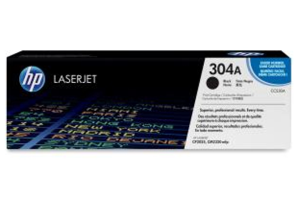 HP Toner Cartridge - 304A - Black