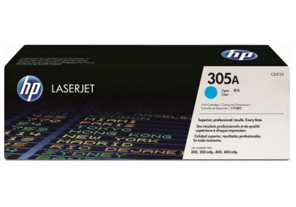 HP Toner Cartridge - 305A - Cyan