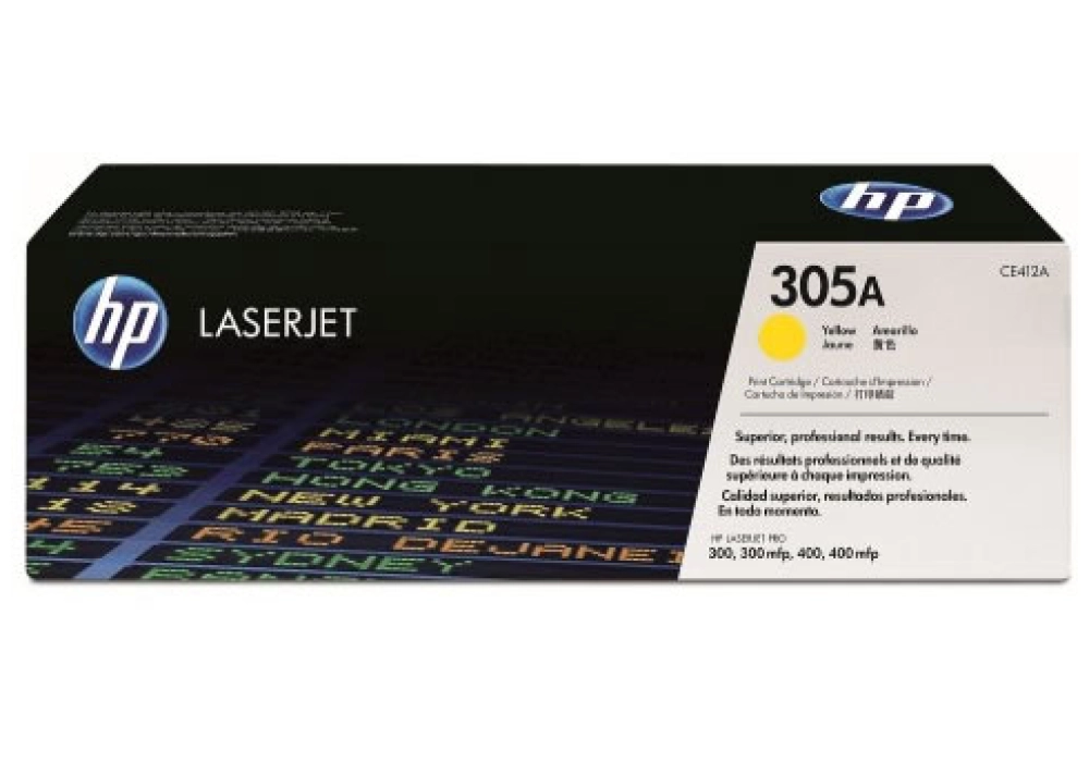 HP Toner Cartridge - 305A - Yellow