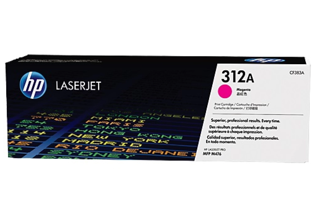 HP Toner Cartridge - 312A - Magenta