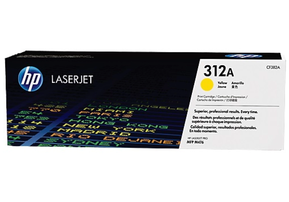 HP Toner Cartridge - 312A - Yellow