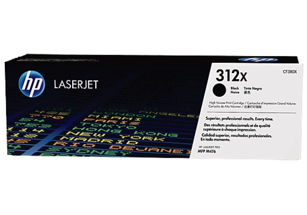 HP Toner Cartridge - 312X - High Yield Black