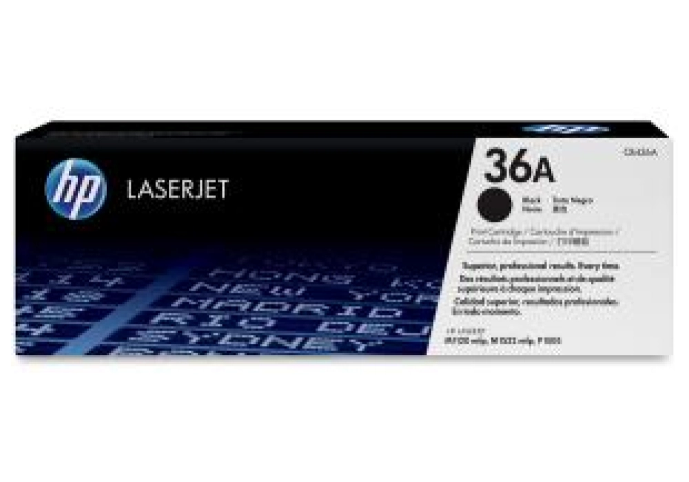 HP Toner Cartridge - 36A - Black