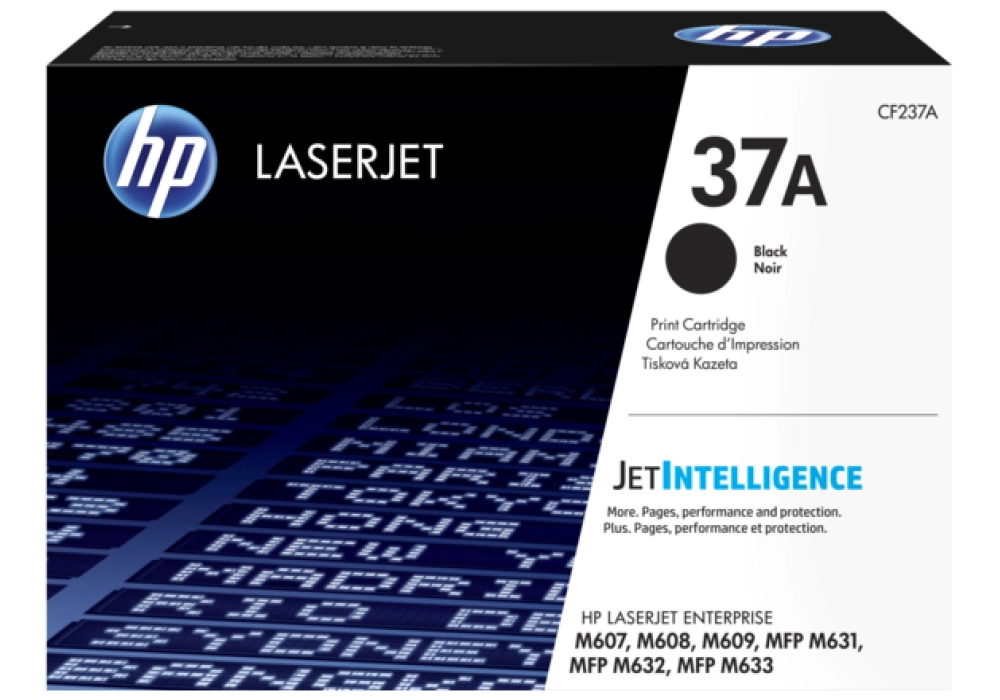 HP Toner Cartridge - 37A - Black