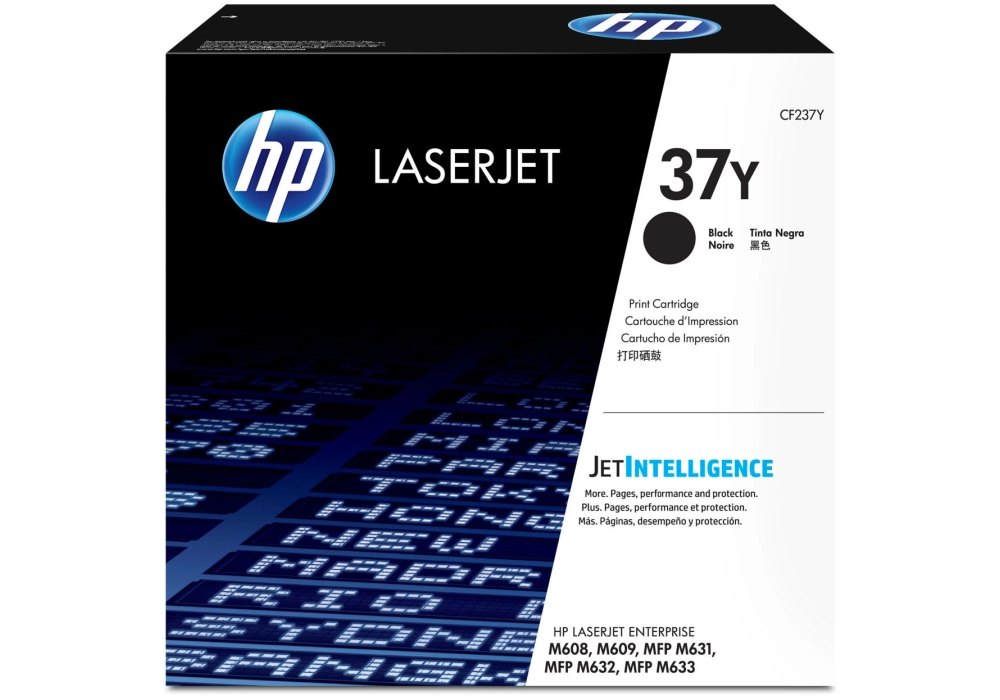 HP Toner Cartridge - 37Y - Black