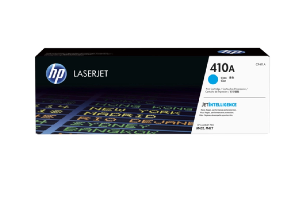 HP Toner Cartridge - 410A - Cyan