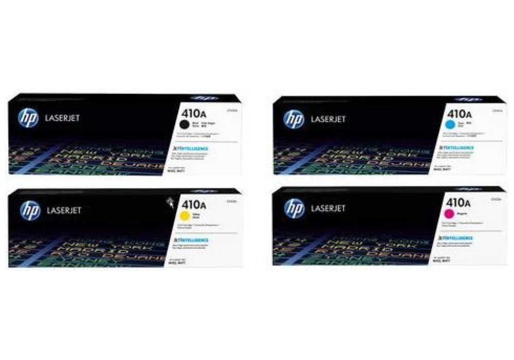 HP Toner Cartridge - 410A - Rainbow kit