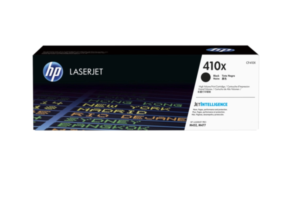 HP Toner Cartridge - 410X - Black