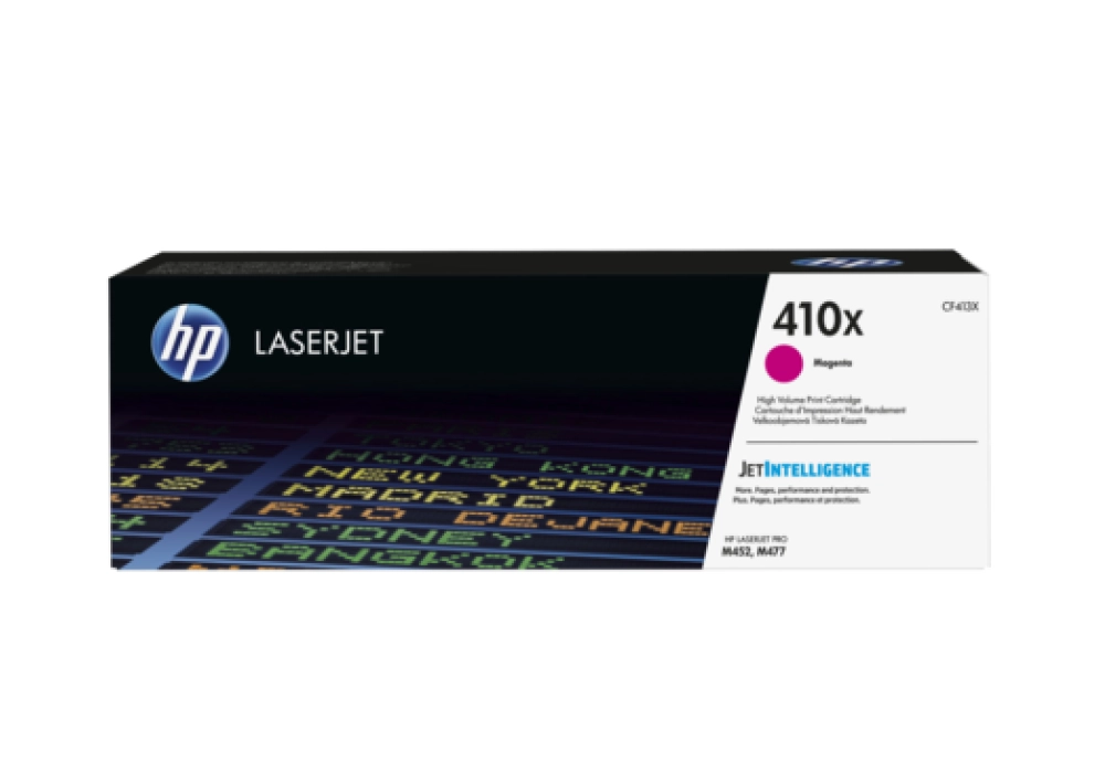 HP Toner Cartridge - 410X - Magenta