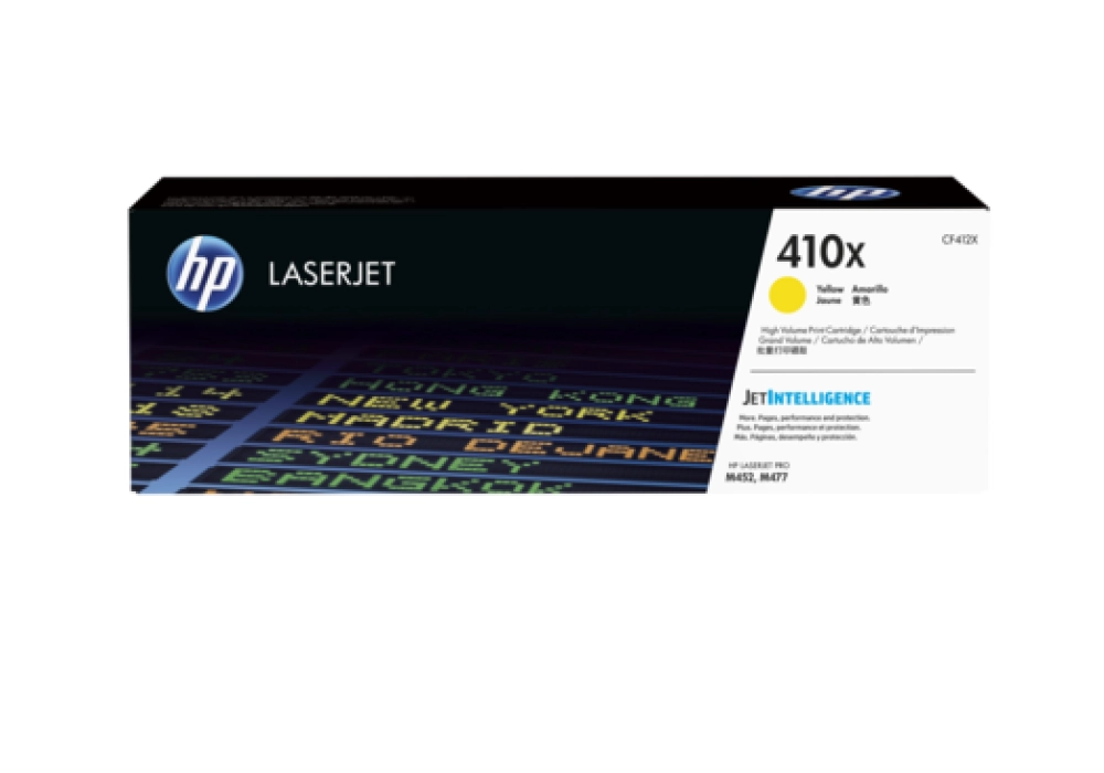 HP Toner Cartridge - 410X - Yellow