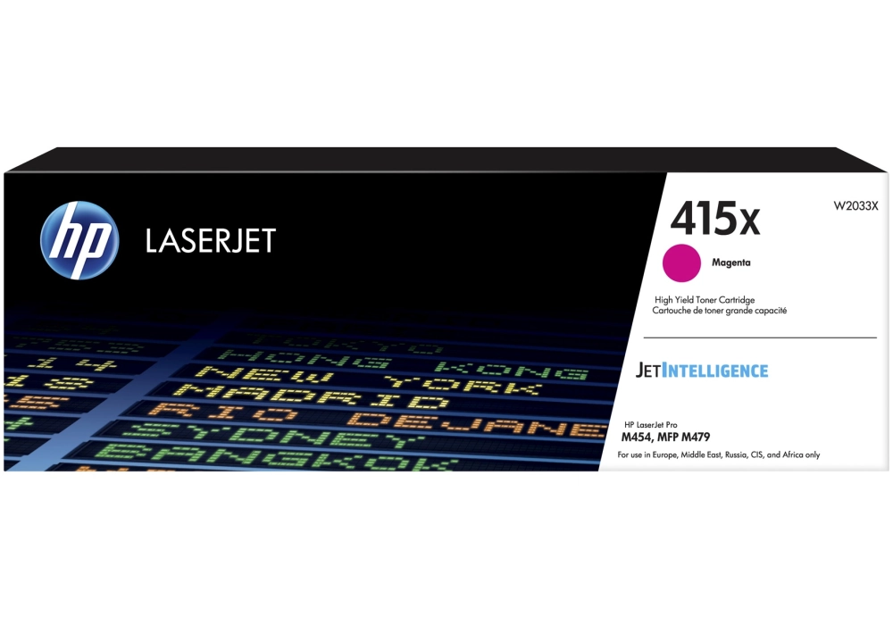 HP Toner Cartridge - 415X - Magenta