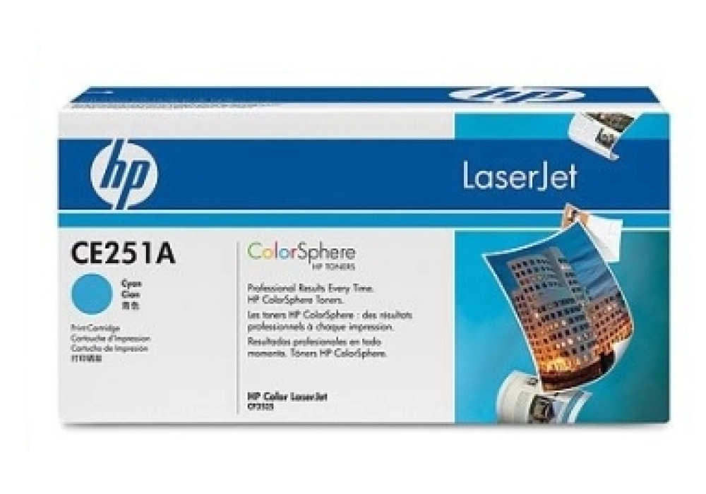 HP Toner Cartridge - 504A - Cyan