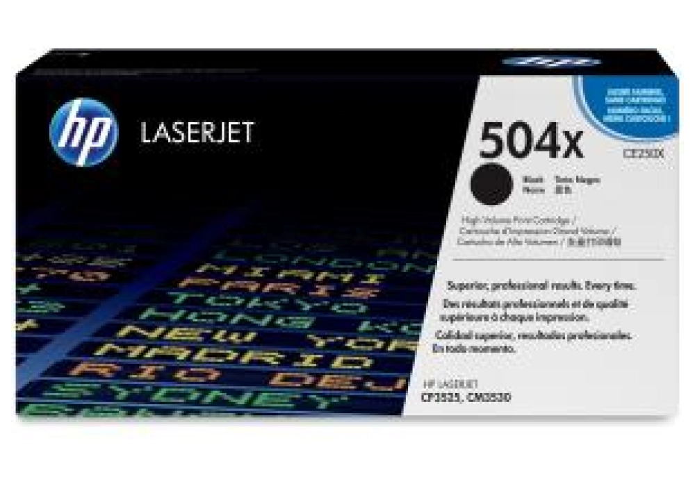 HP Toner Cartridge - 504X - Black